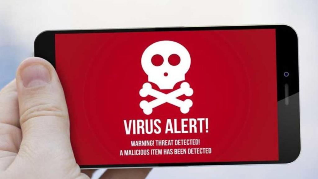 virus+smartphone