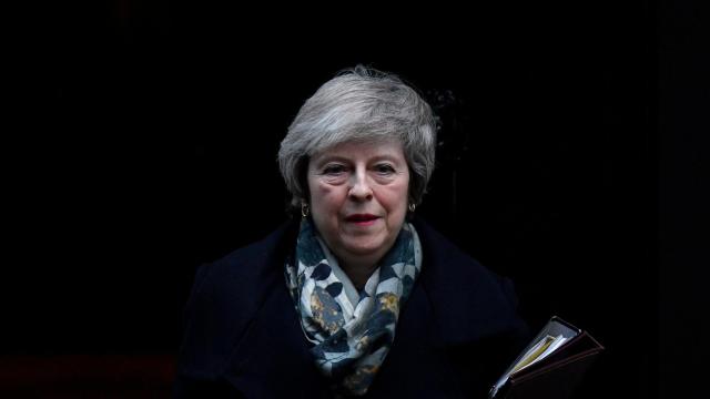 May, a la salida de Downing Street
