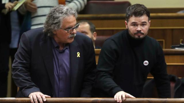 Joan Tardà y Gabriel Rufián, diputados de ERC.