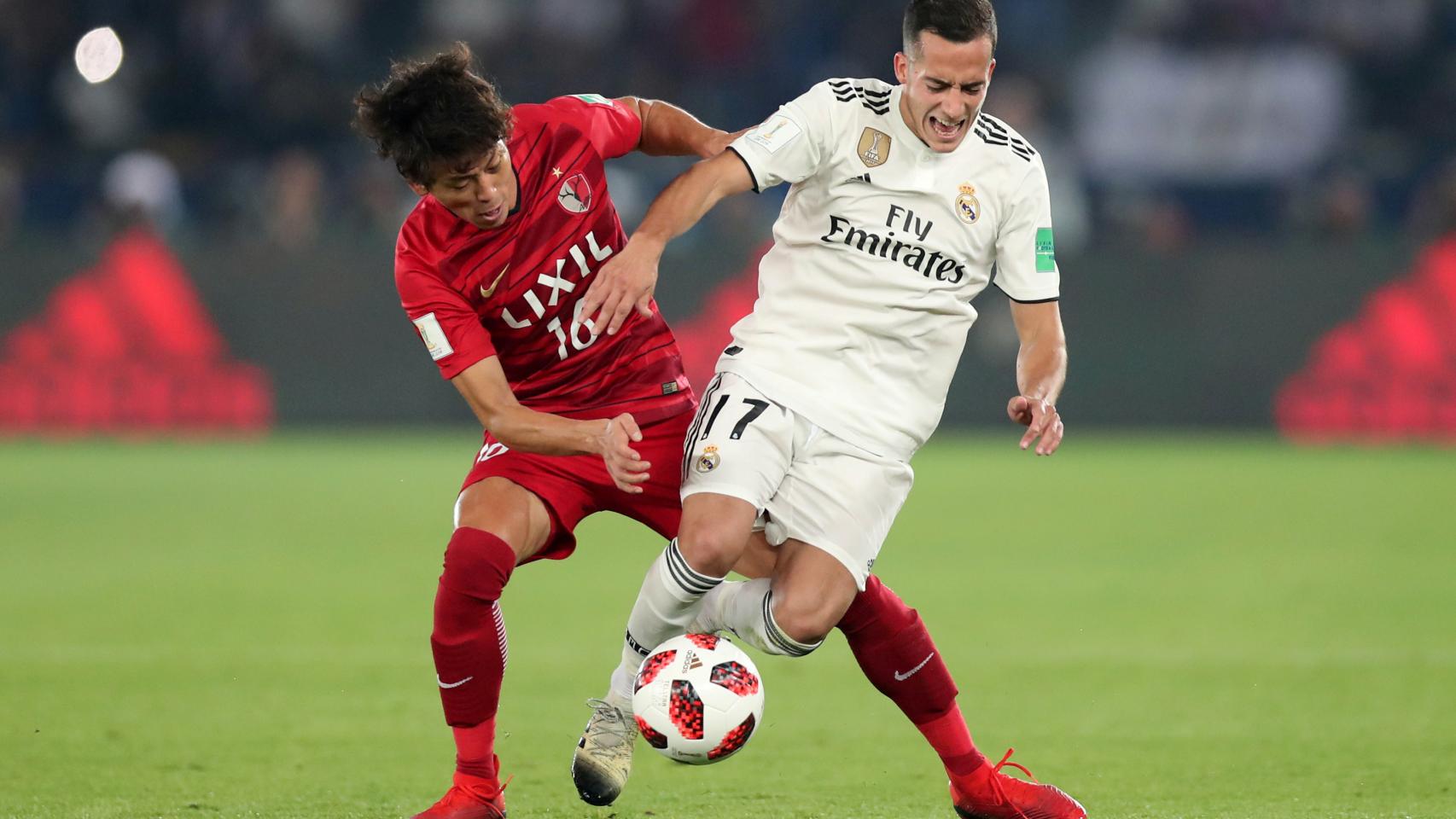 Lucas Vázquez, en el Kashima Antlers - Real Madrid del Mundial de Clubes