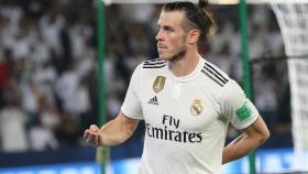 Gareth Bale celebra su gol durante la semifinal del Mundial de Clubes