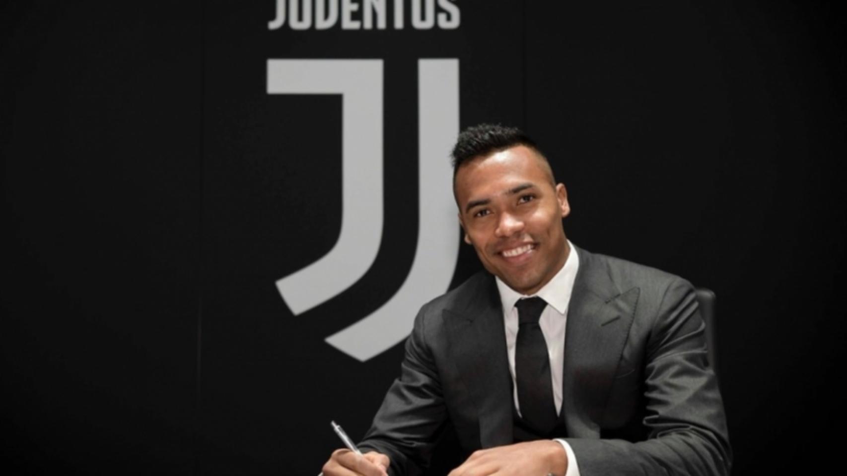 Alex Sandro renueva con la Juventus (@juventusfc)