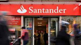 Oficina de Santander en Reino Unido.