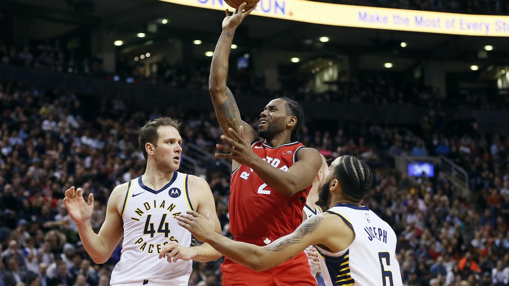 Partido entre los Toronto Raptors y los Indiana Pacers