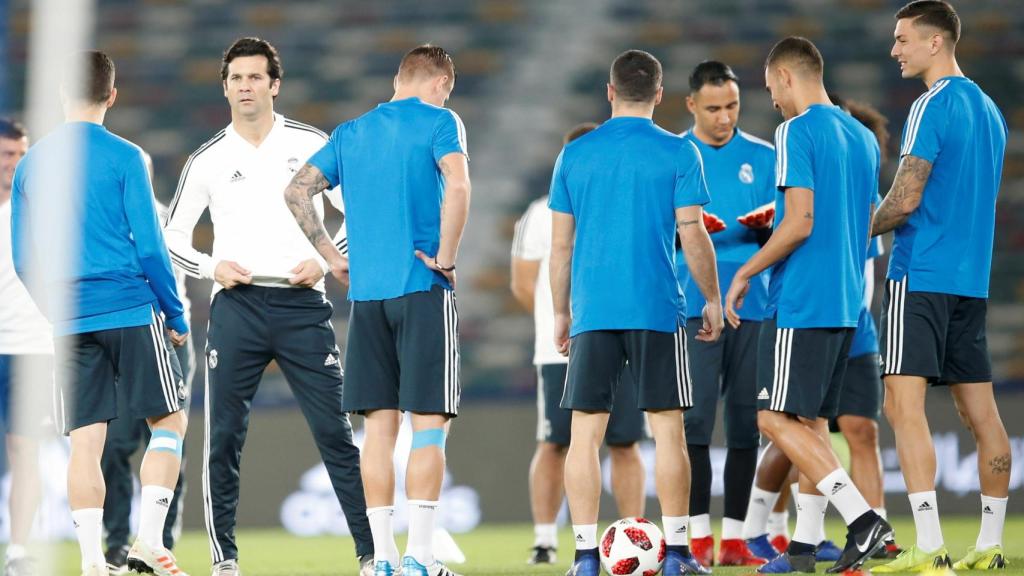 Entrenamiento del Real Madrid