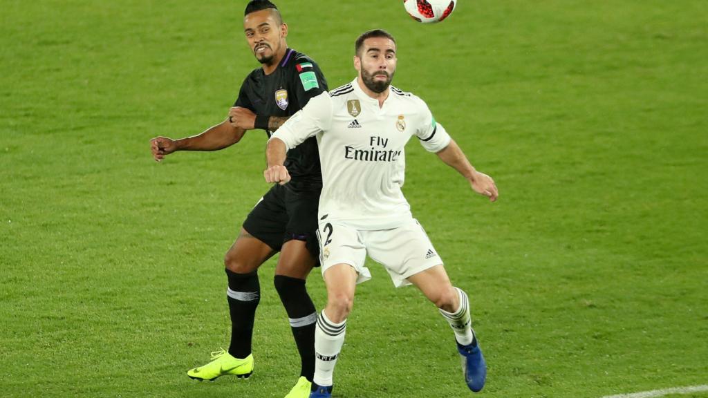 Carvajal, golpeado por un jugador del Al Ain