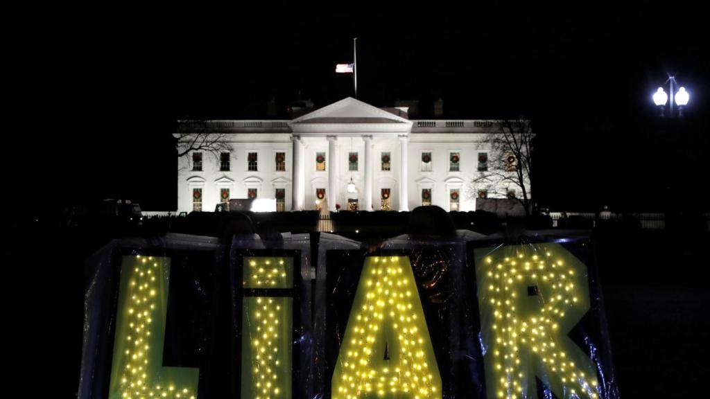 Protestas frente a la Casa Blanca