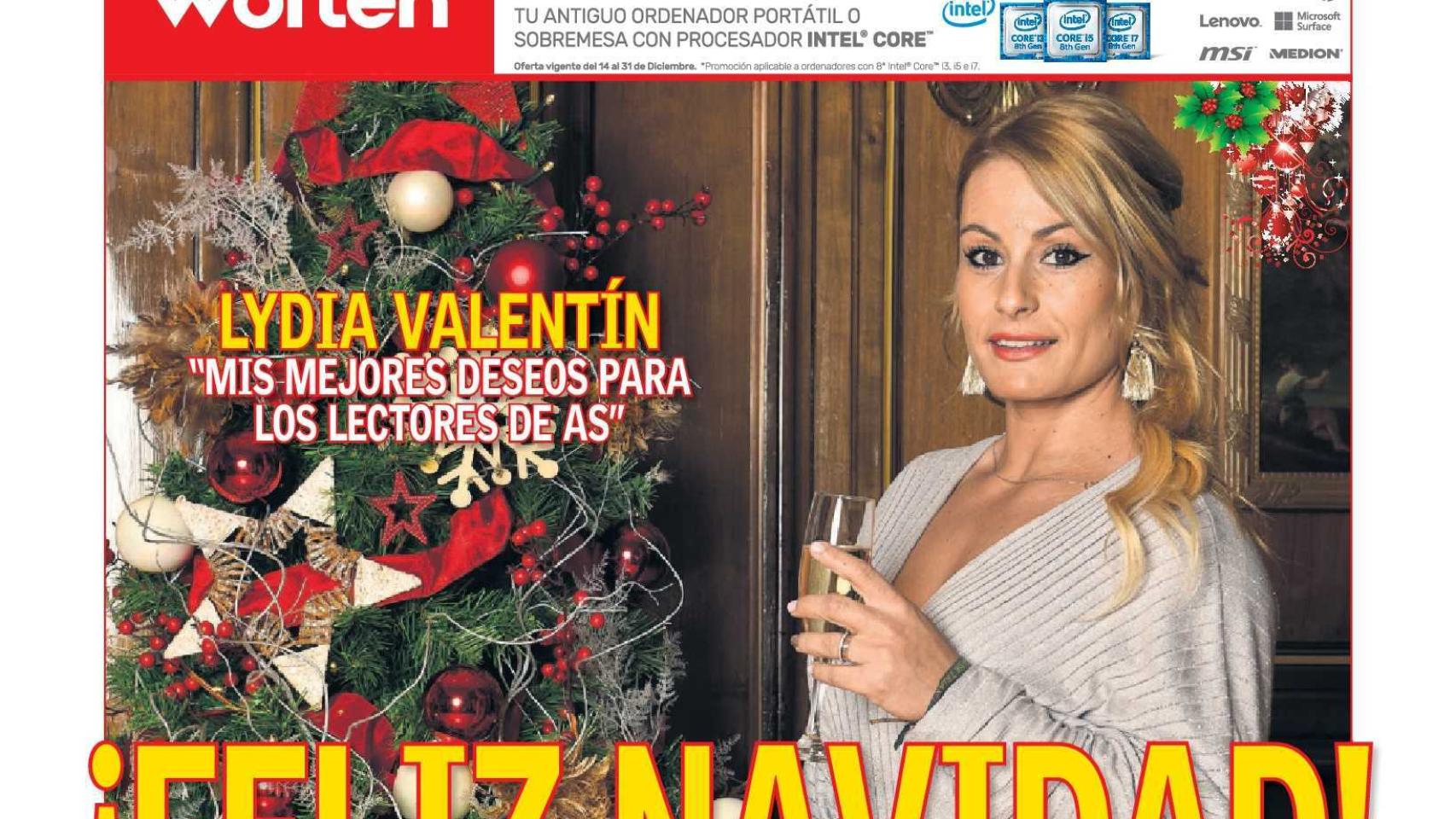 La portada del diario AS (24/12/18)