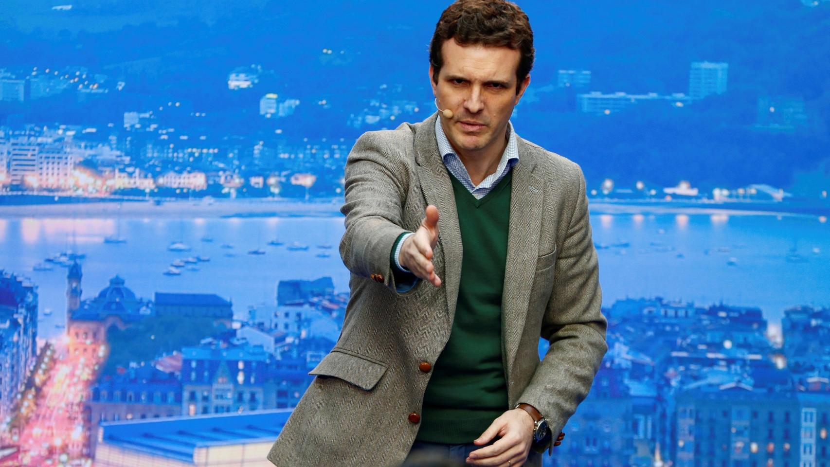 Pablo Casado en Vitoria.