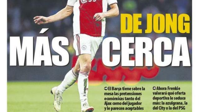 La portada del diario Mundo Deportivo (24/12/2018)