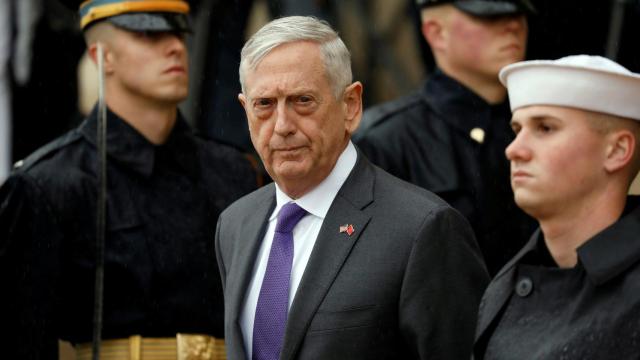 El Secretario de Defensa de EEUU, James Mattis.