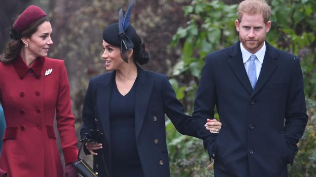 Meghan Markle la misa de Navidad