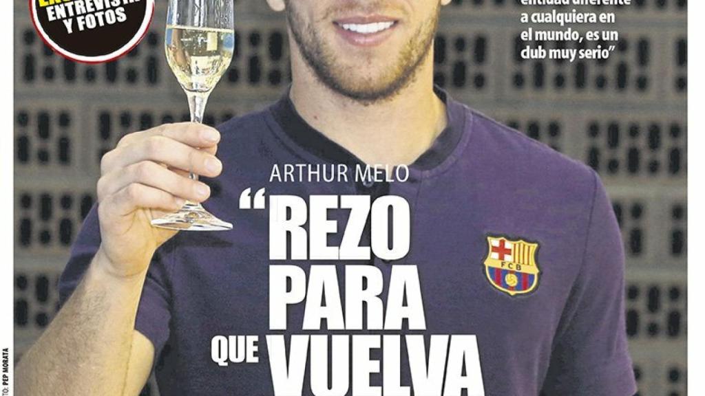 La portada del diario Mundo Deportivo (25/12/2018)