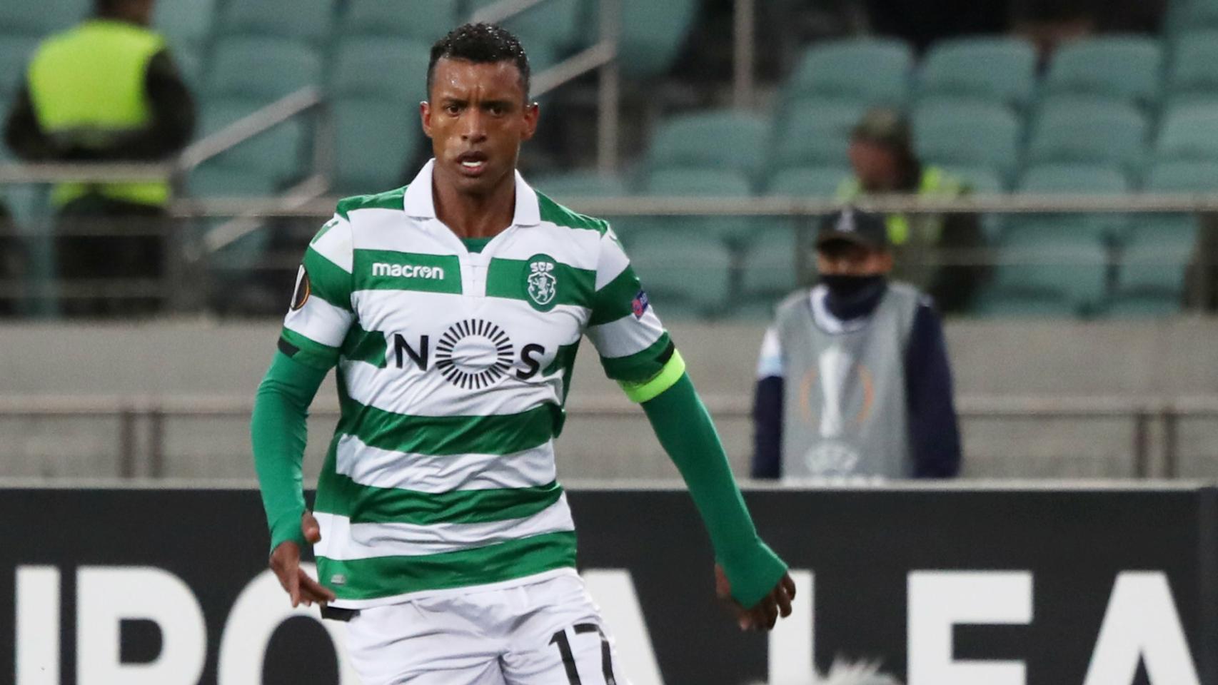 Nani con el Sporting de Lisboa