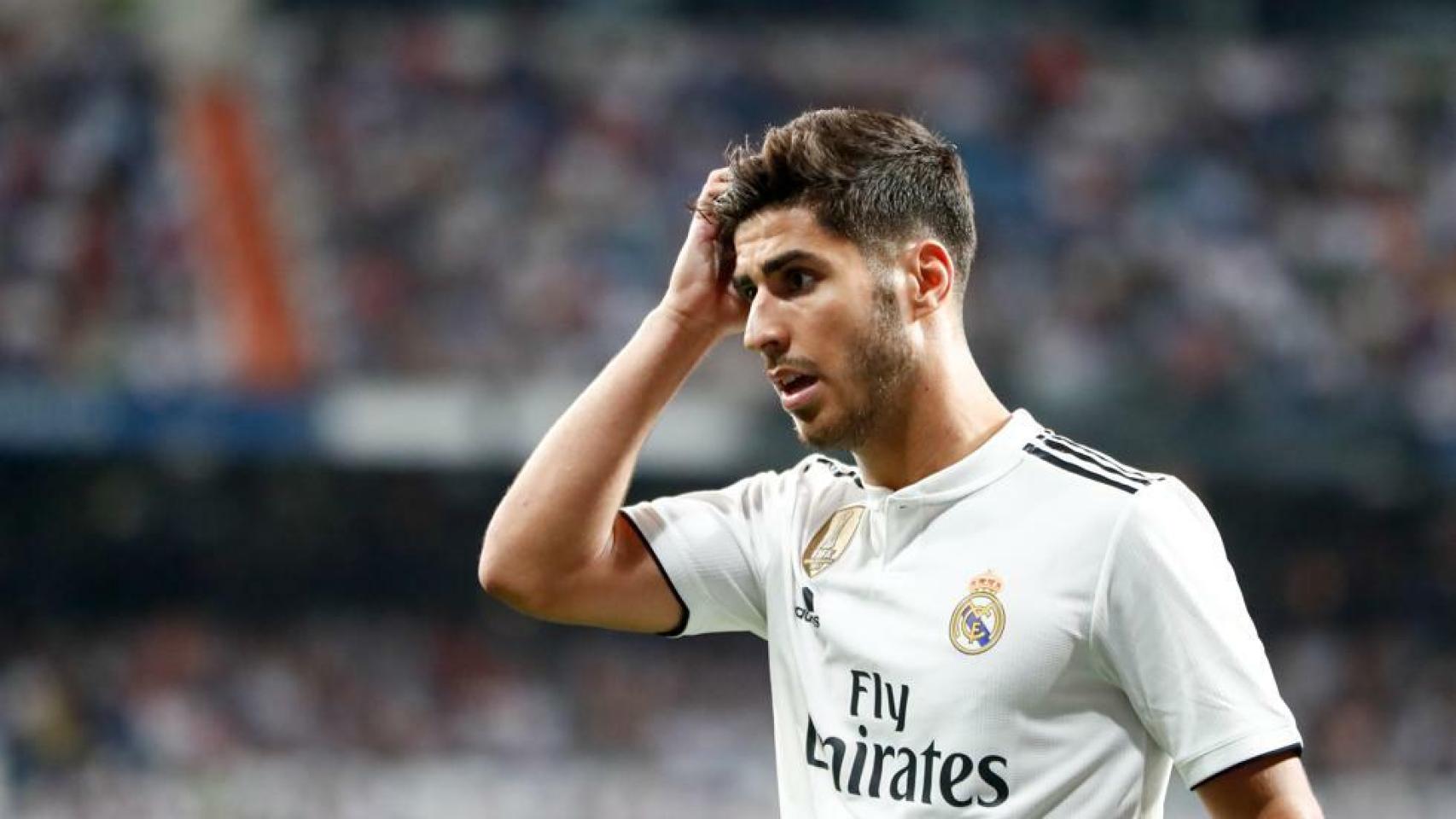 Asensio, en el Santiago Bernabéu