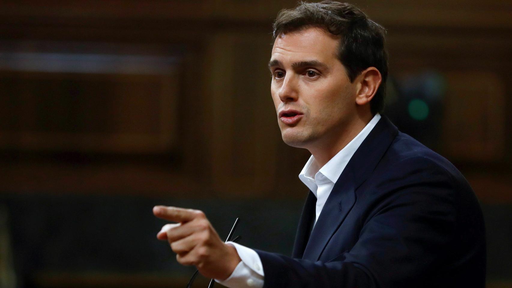 Albert Rivera en el Congreso.