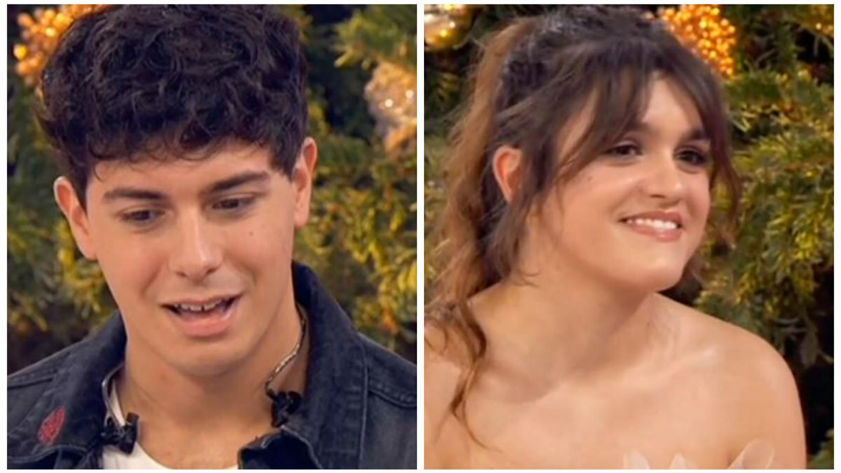 Alfred y Amaia durante la gala especial de 'OT 2018'.