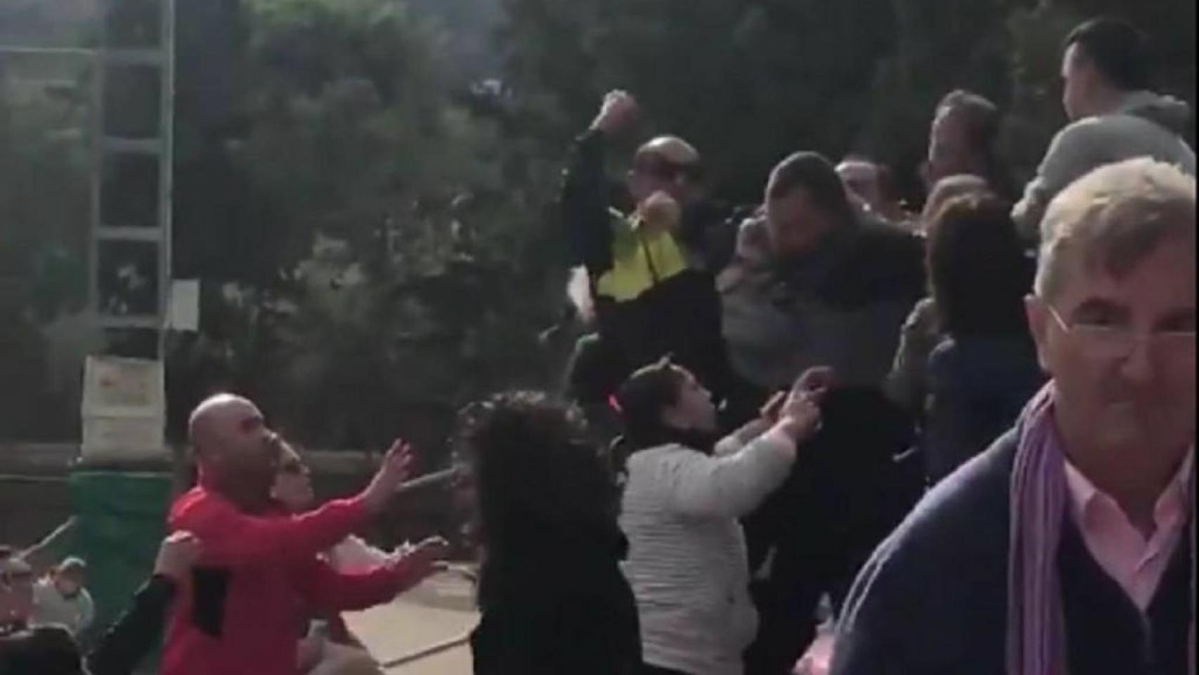 Pelea en el campo municipal de Los Marquez, Beniaján-Lorquí