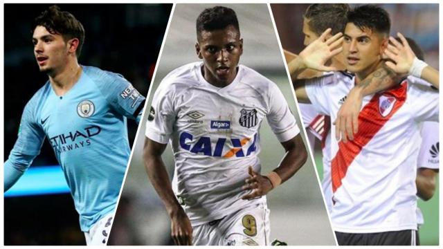 Brahim Díaz, Rodrygo y Palacios