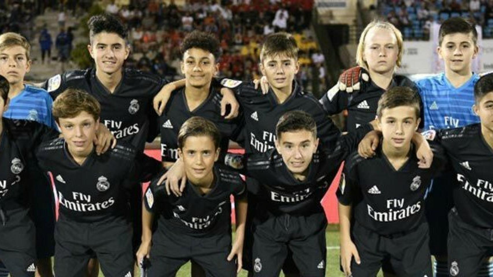 Infantil B del Real Madrid.