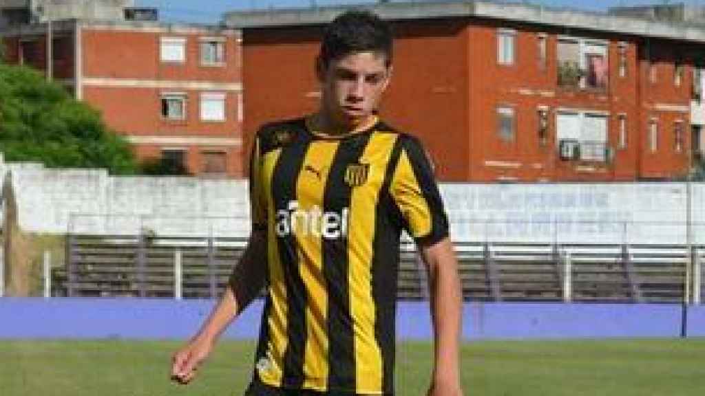 Fede Valverde, en el Peñarol