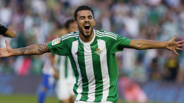 Dani Ceballos, en el Betis