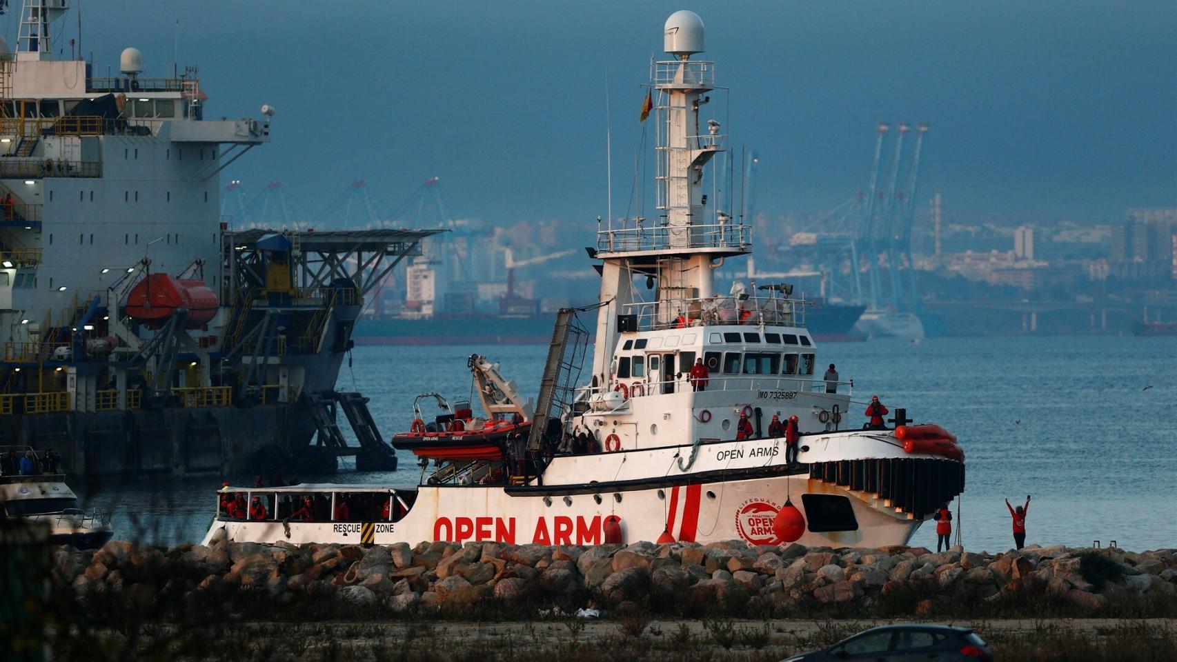 El barco llegó este viernes a Algeciras