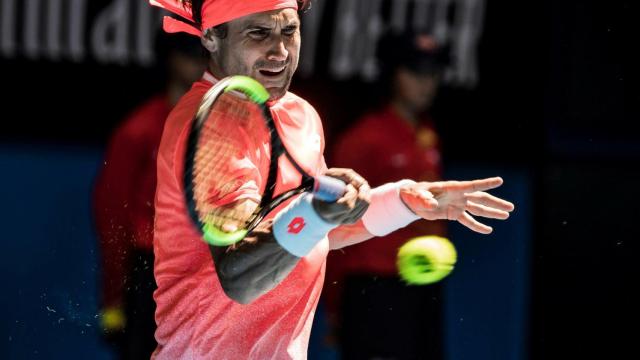 David Ferrer en la Copa Hopman