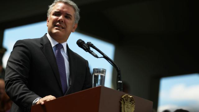 Iván Duque, presidente de Colombia.