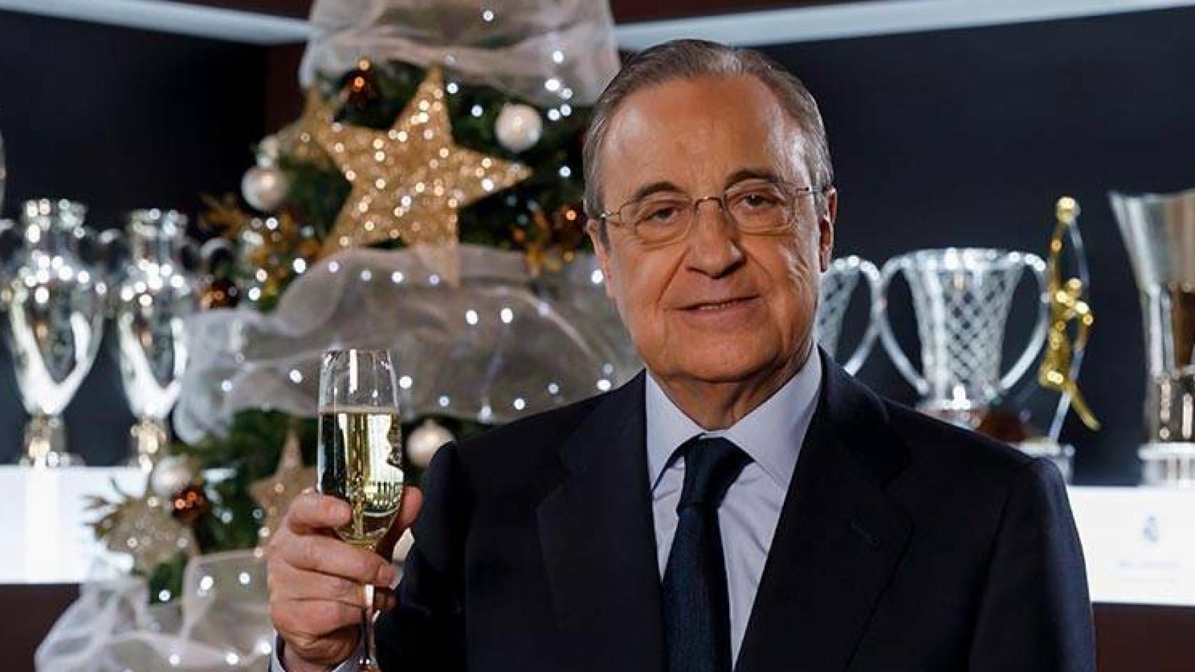 Florentino Pérez, presidente del Real Madrid