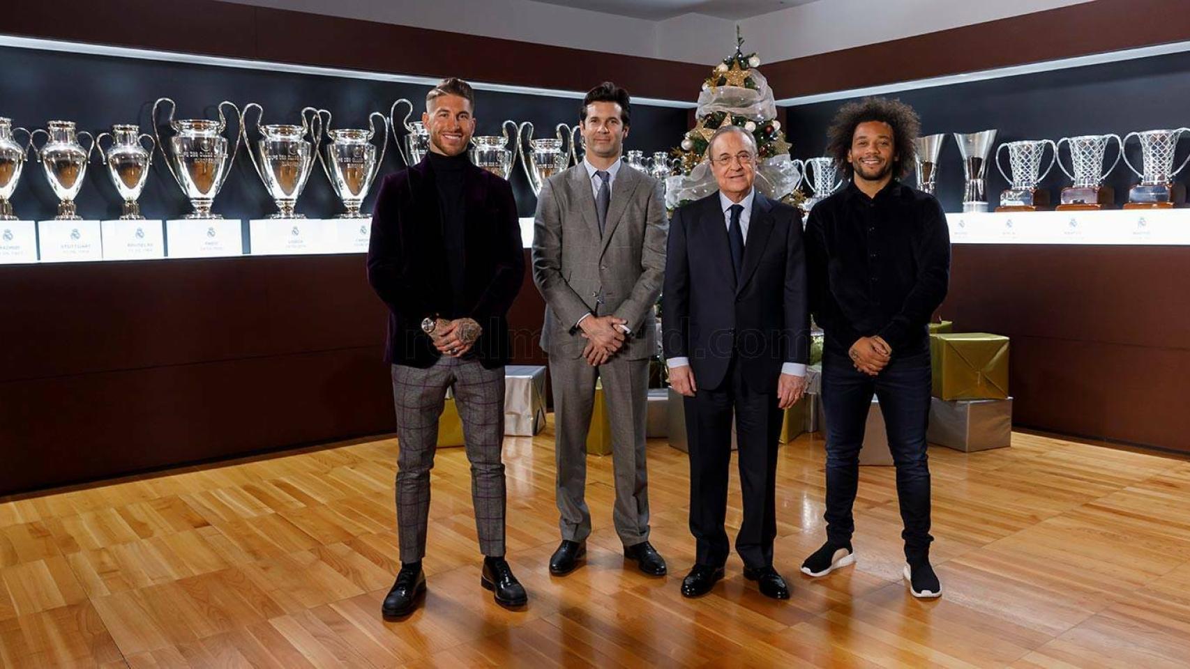 La felicitación por el año nuevo del Real Madrid para la afición.