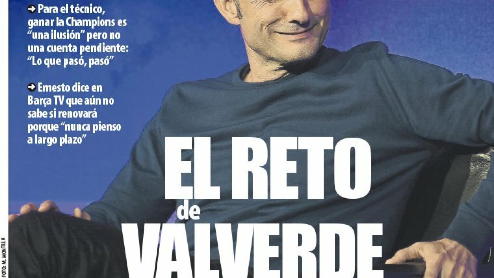 La portada del diario Mundo Deportivo (02/01/2019)