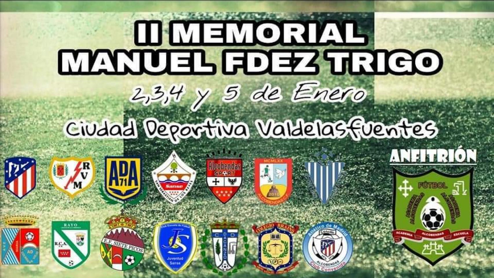 Cartel del II Memorial Manuel Fernández Trigo