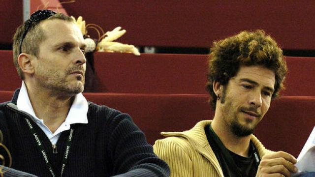 Miguel Bosé y Nacho Palau en una imagen del año 2011.