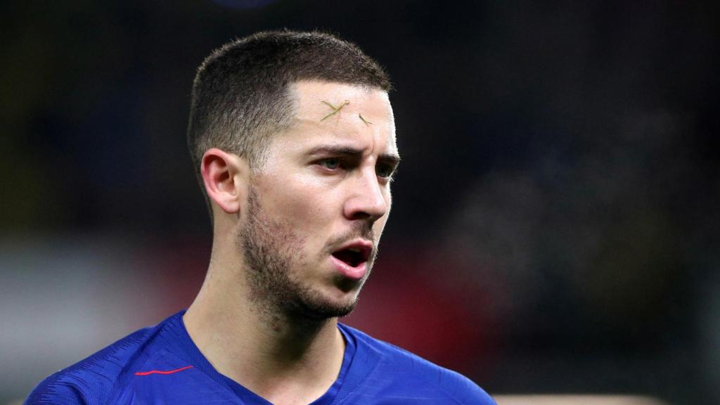 Eden Hazard, en un partido del Chelsea