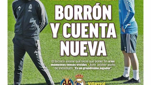 Portada del diario Marca (03/01/2018)