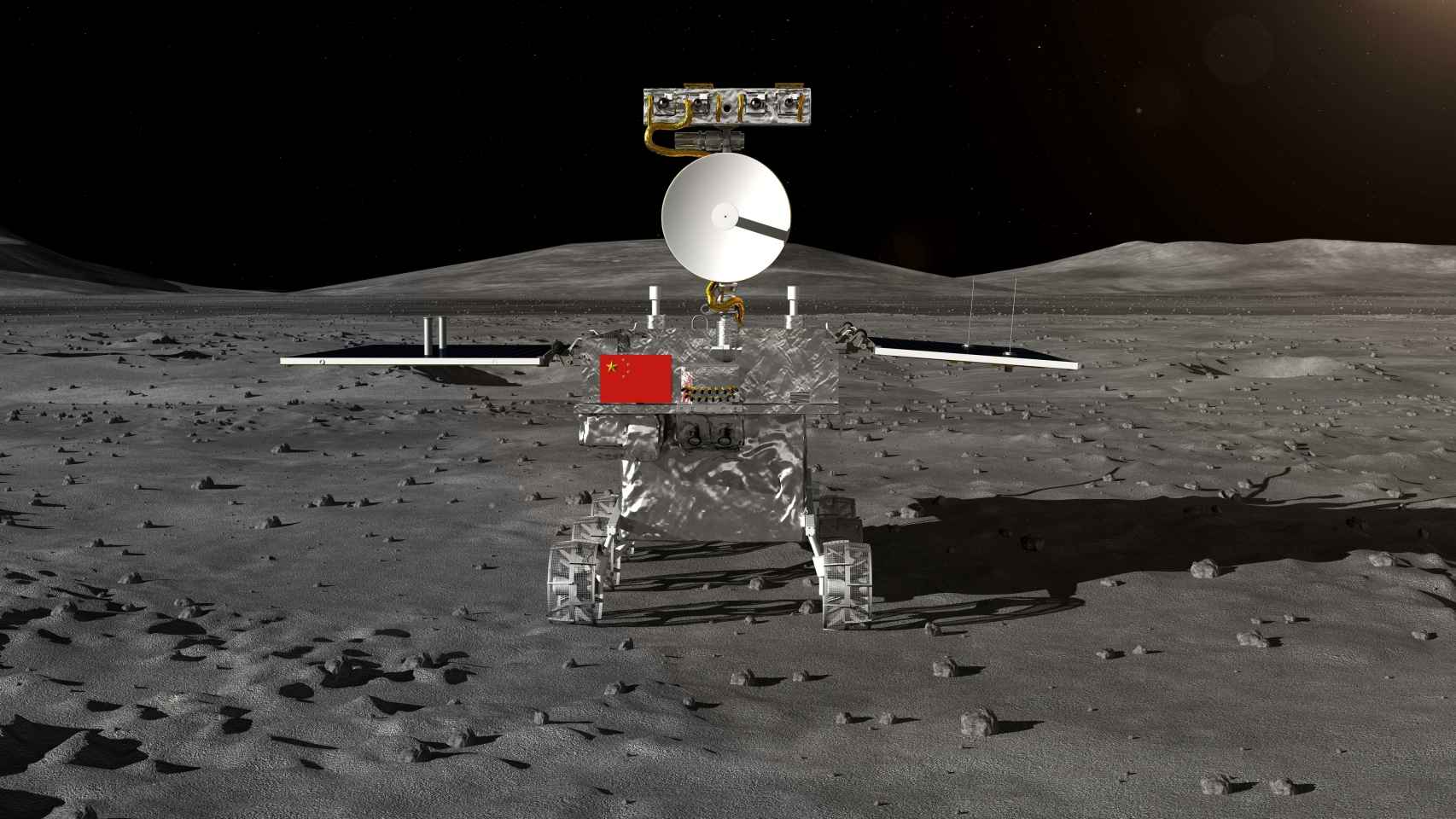 Las mejores imágenes de la cara oculta de la luna tomadas por la sonda Chang'e 4