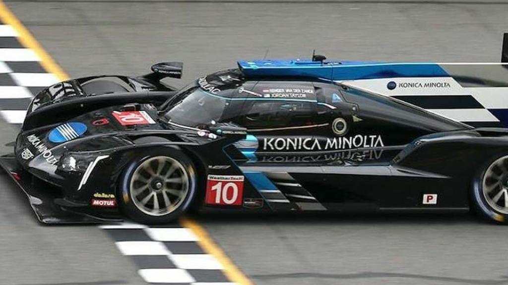 Konica Minolta Cadillac DPi-V.R, el coche de Fernando Alonso en las 24 Horas de Daytona Foto: Instagram (waynetaylorracing)