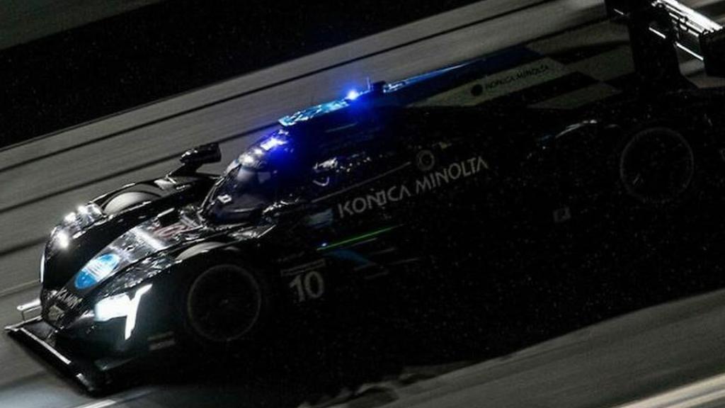 Konica Minolta Cadillac DPi-V.R, el coche de Fernando Alonso en las 24 Horas de Daytona Foto: Instagram (waynetaylorracing)