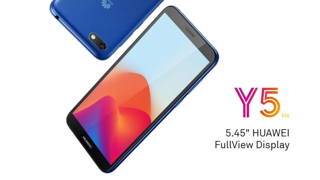 Nuevo Huawei Y5 Lite, el nuevo móvil ultrabarato con Android Go