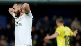 Karim Benzema en el Villarreal - Real Madrid