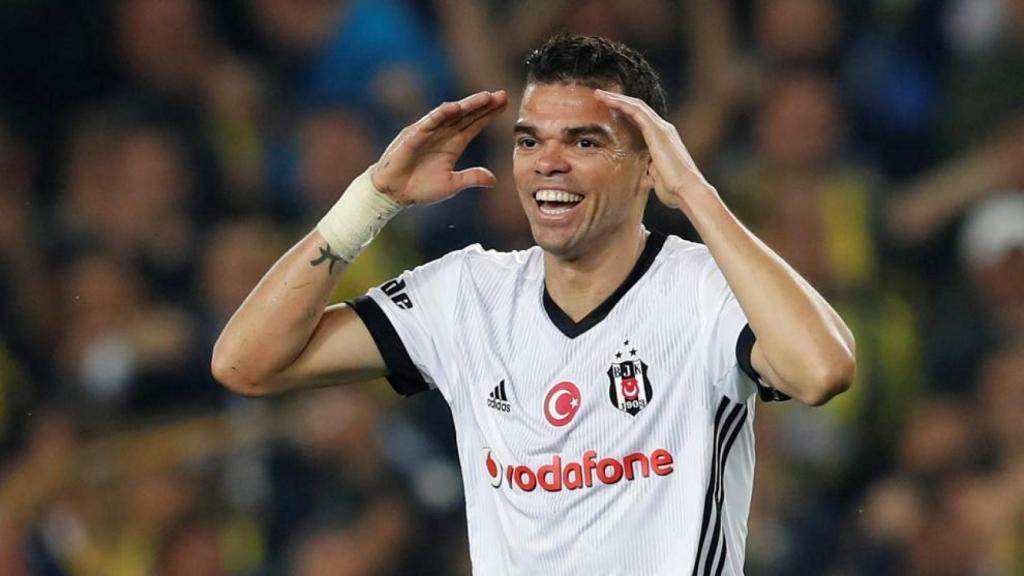 Pepe, durante su etapa en el Besiktas