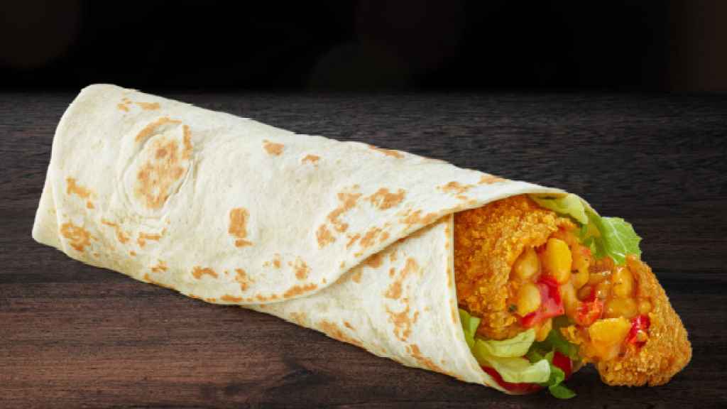 Este es el nuevo 'wrap' vegetariano de McDonald's para los niños