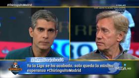 José Luis Sánchez durante una edición de El Chiringuito. Foto: Twitter (@elchiringuitotv)