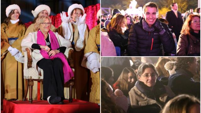 Combo de Manuela Carmena, Marta Higueras y Pablo Soto de JALEOS