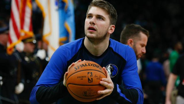 Doncic, con los Dallas Mavericks