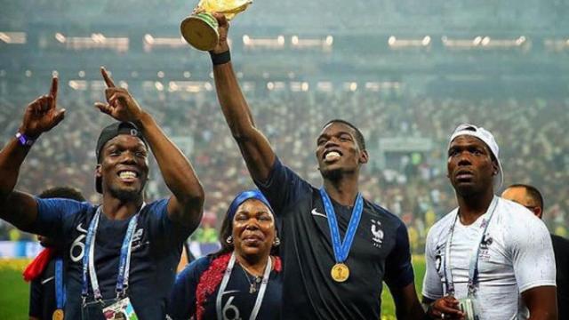 Paul, Mathias y Florentin Pogba. Foto: Instagram (@florentinpogbaofficial)