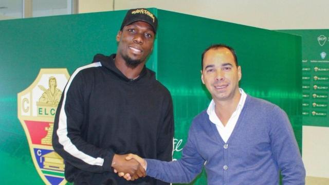 Florentin Pogba llega al Elche. Foto: Twitter (@elchecfoficial)