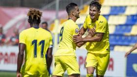 Florin Ratiu en un partido con el Villareal B. Foto: villarealcf.es