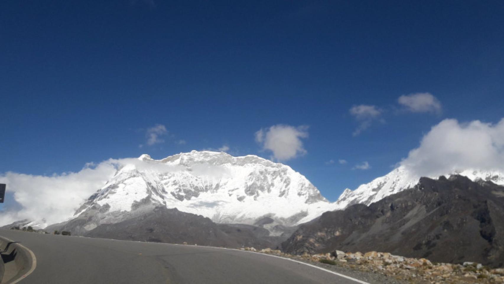 Nevado Mateo, en Perú. Foto: Twitter (@EdgarZambranoR5)